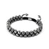 Argent | Jaspe léopard | Bracelet Vitalité